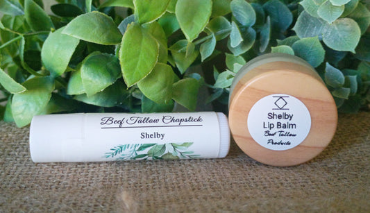 Beef Tallow Shelby Chapstick