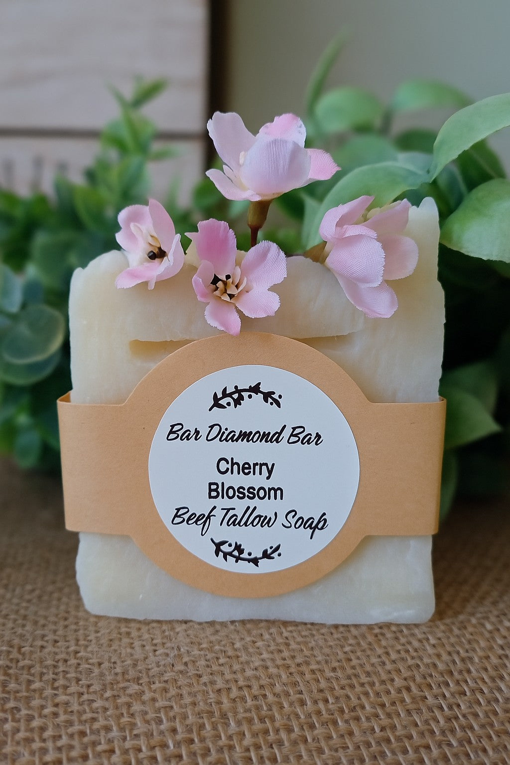 Beef Tallow Cherry Blossom Soap