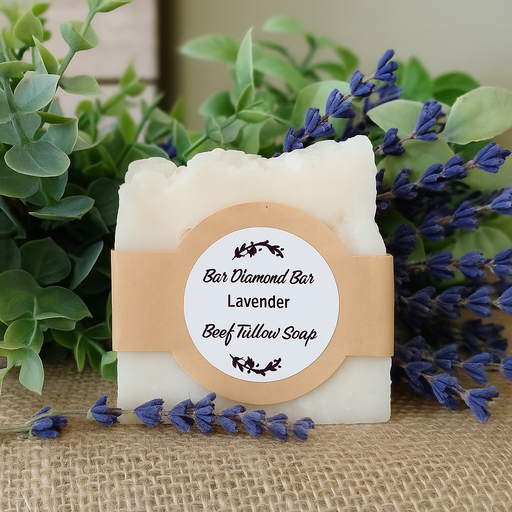 Beef Tallow Lavender Soap
