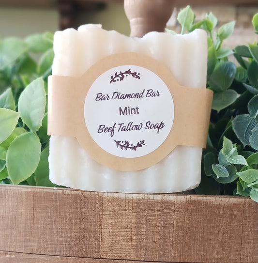 Beef Tallow Mint Soap
