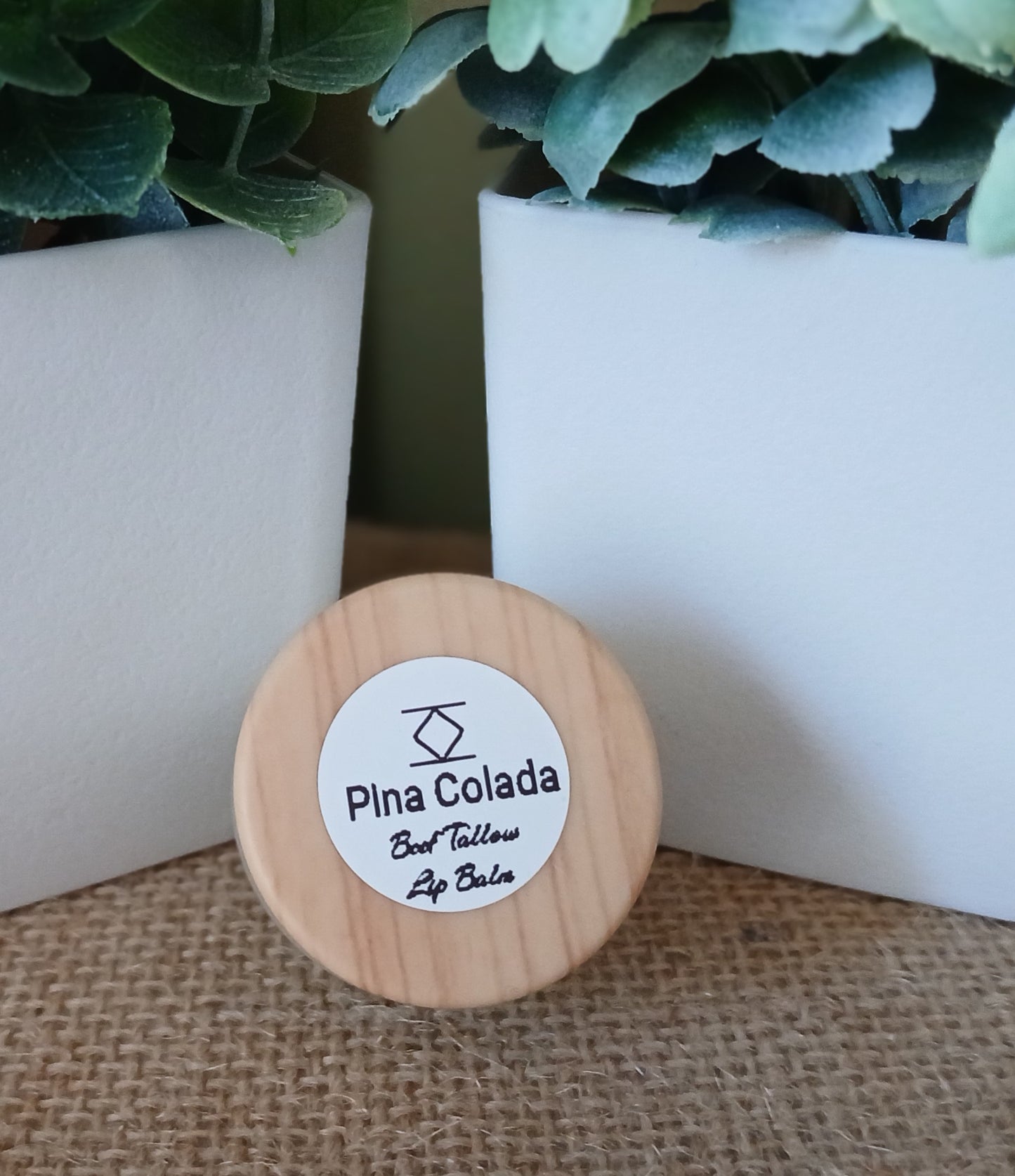 Beef Tallow Pina Colada Lip Balm