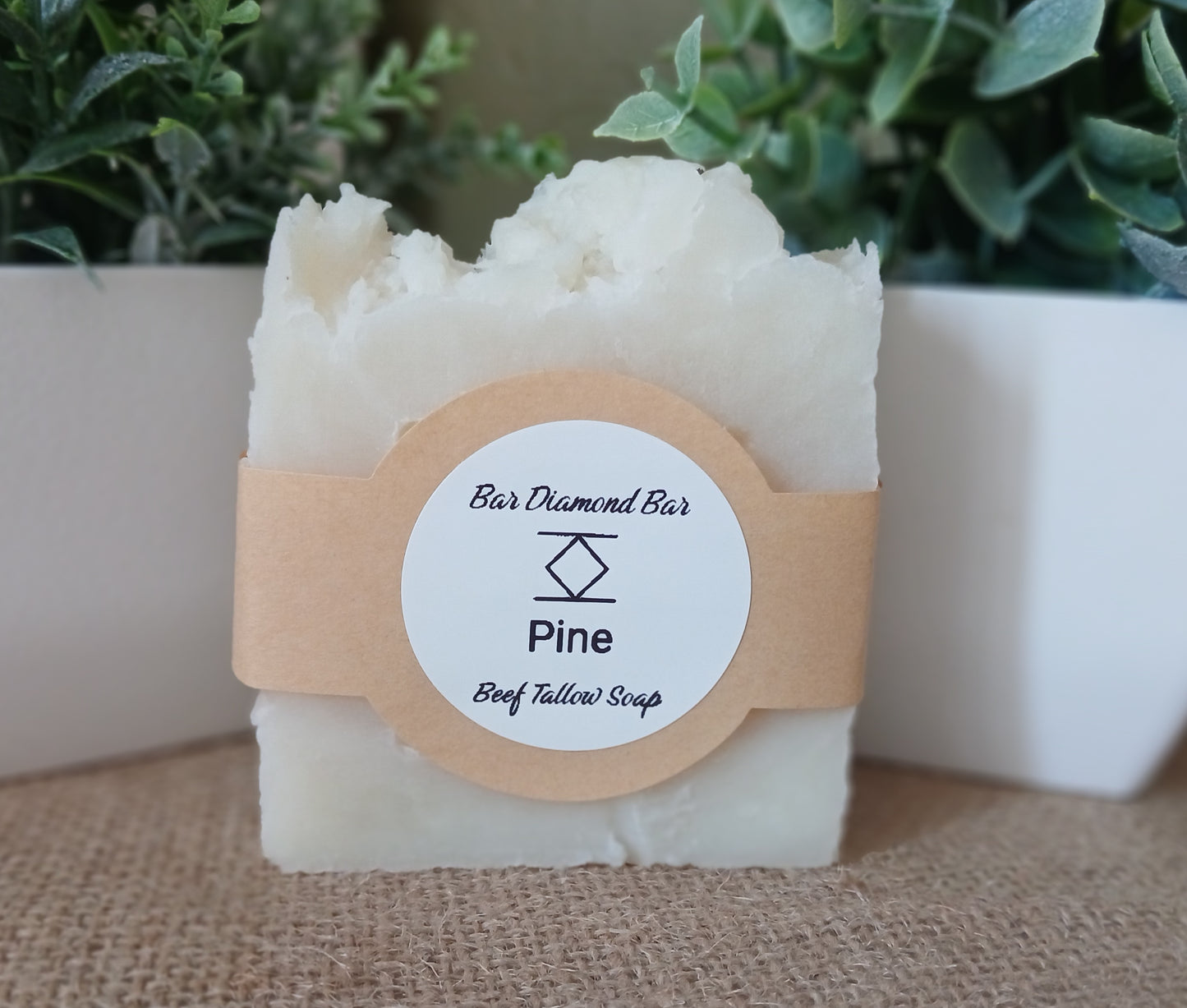 Beef Tallow Pine Soap