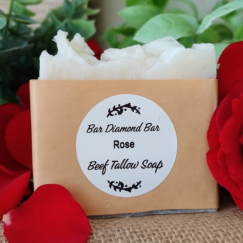Beef Tallow Rose Soap