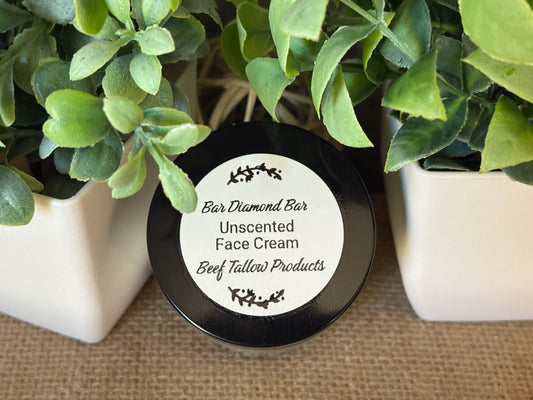 Beef Tallow Unscented Face Cream