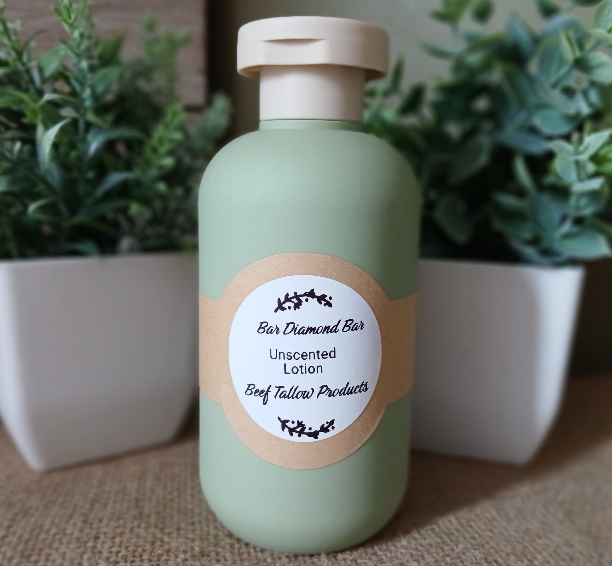 Beef Tallow Unscented Lotion