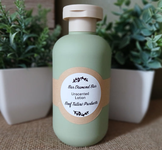 Beef Tallow Unscented Lotion