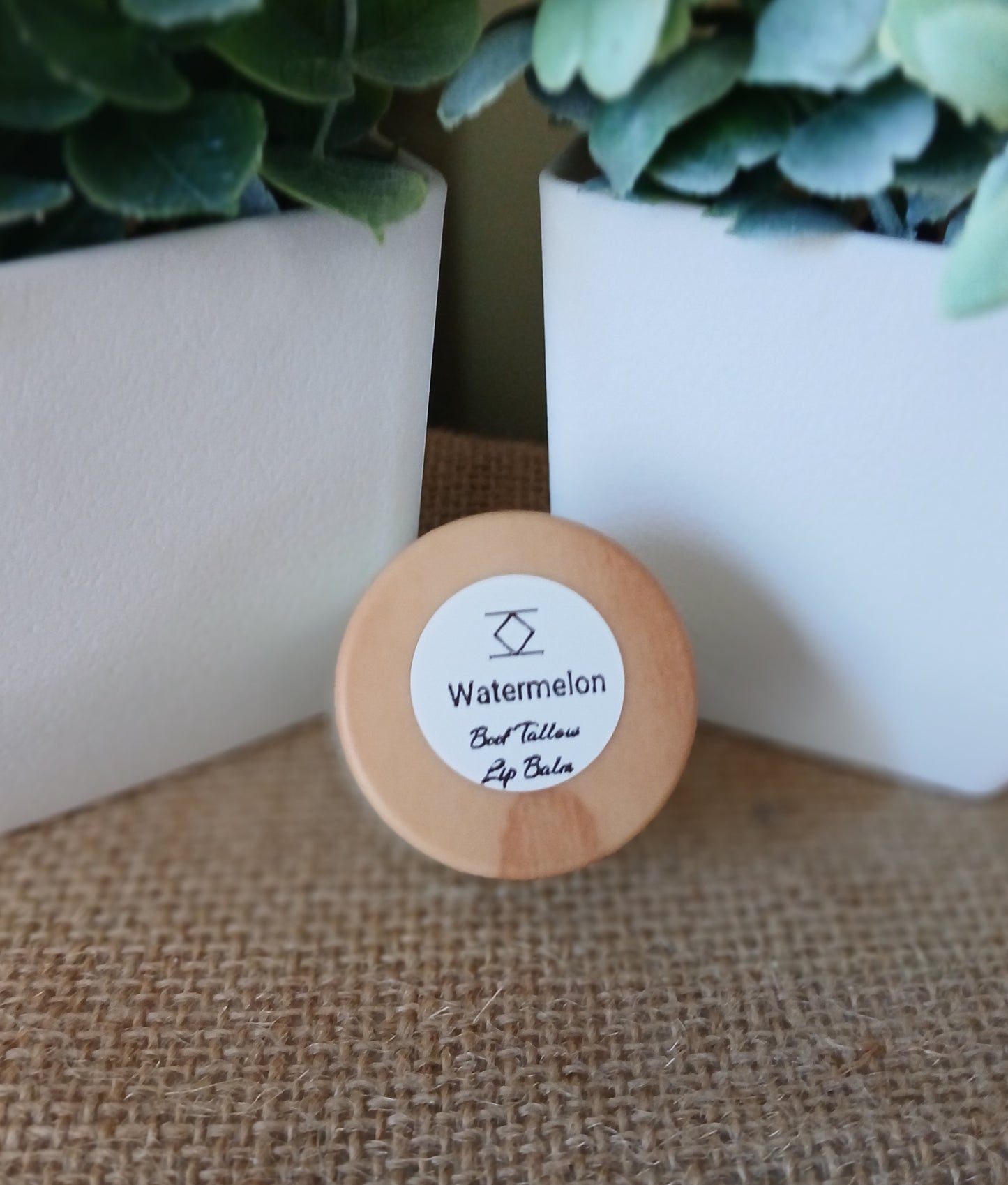Beef Tallow Watermelon Lip Balm